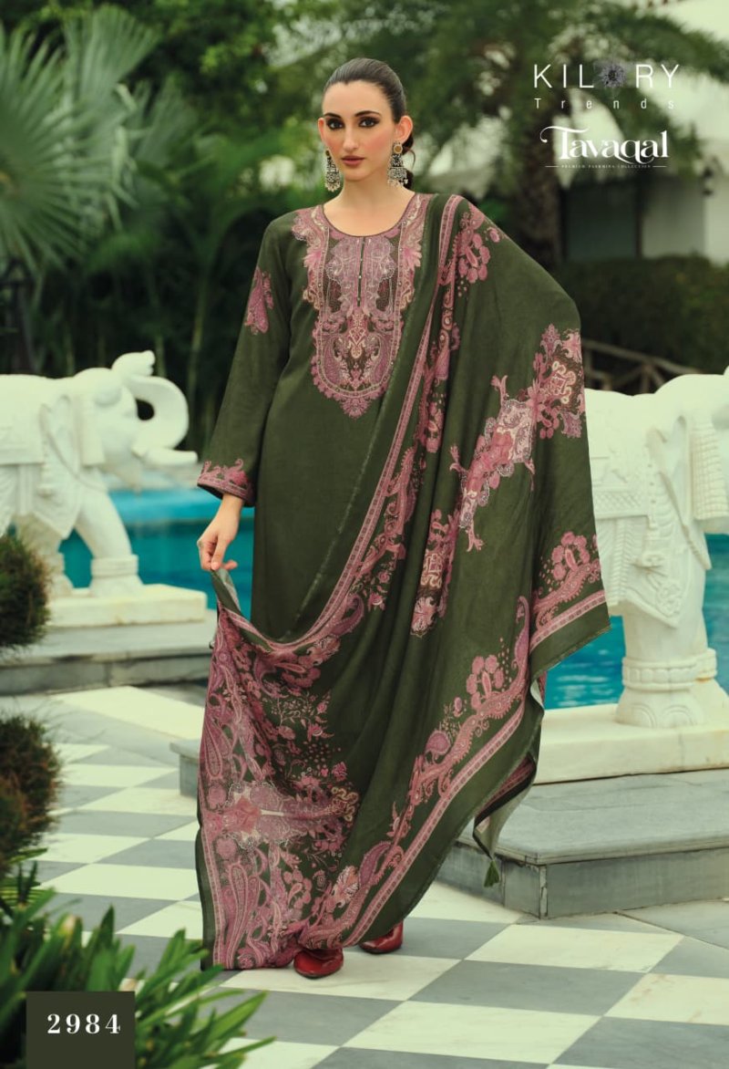 Tavaqal By Kilory Viscose Pashmina Salwar Kameez